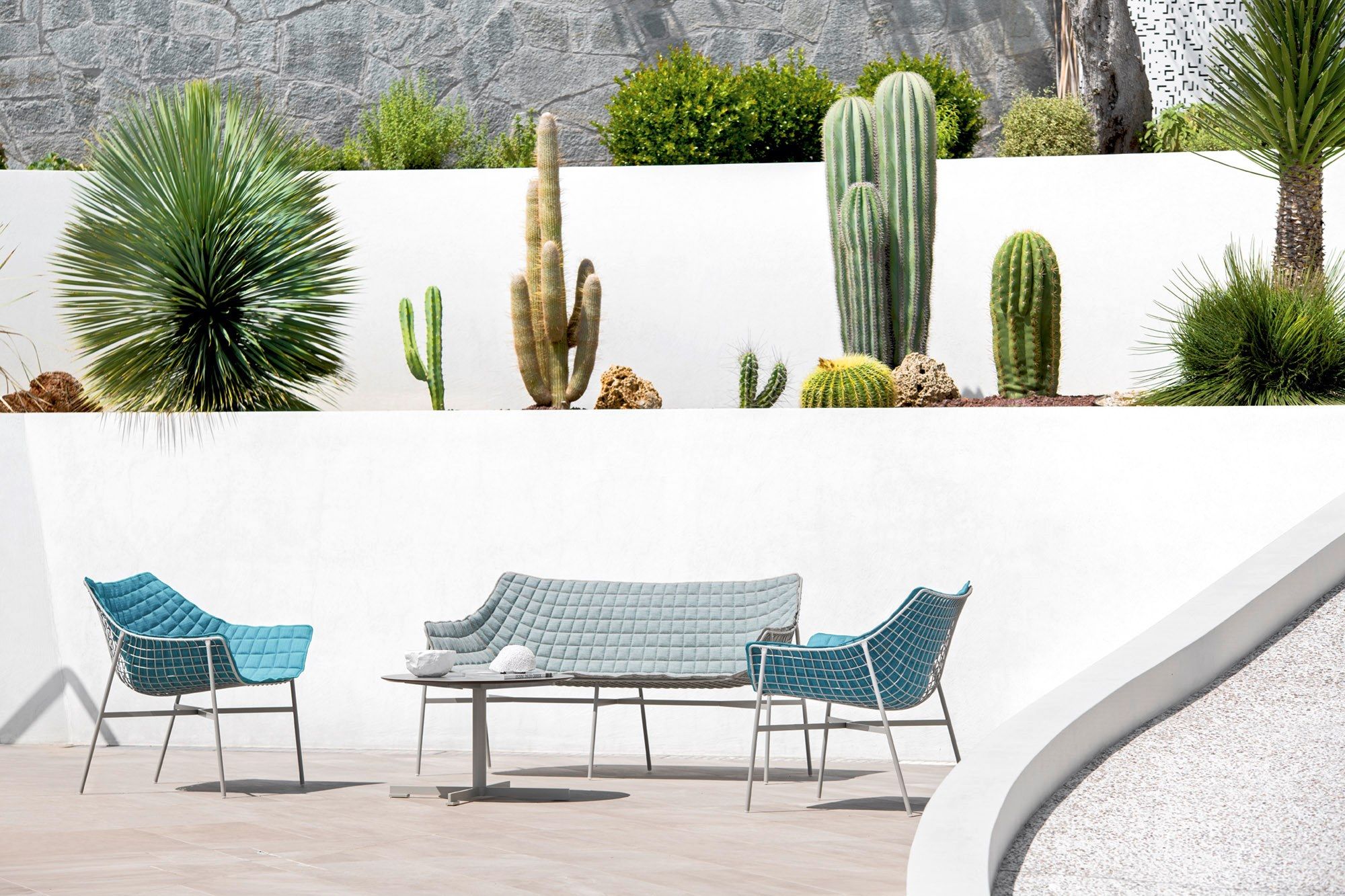 SUMMER SET 2 seater garden sofa Summer Set Collection By Varaschin