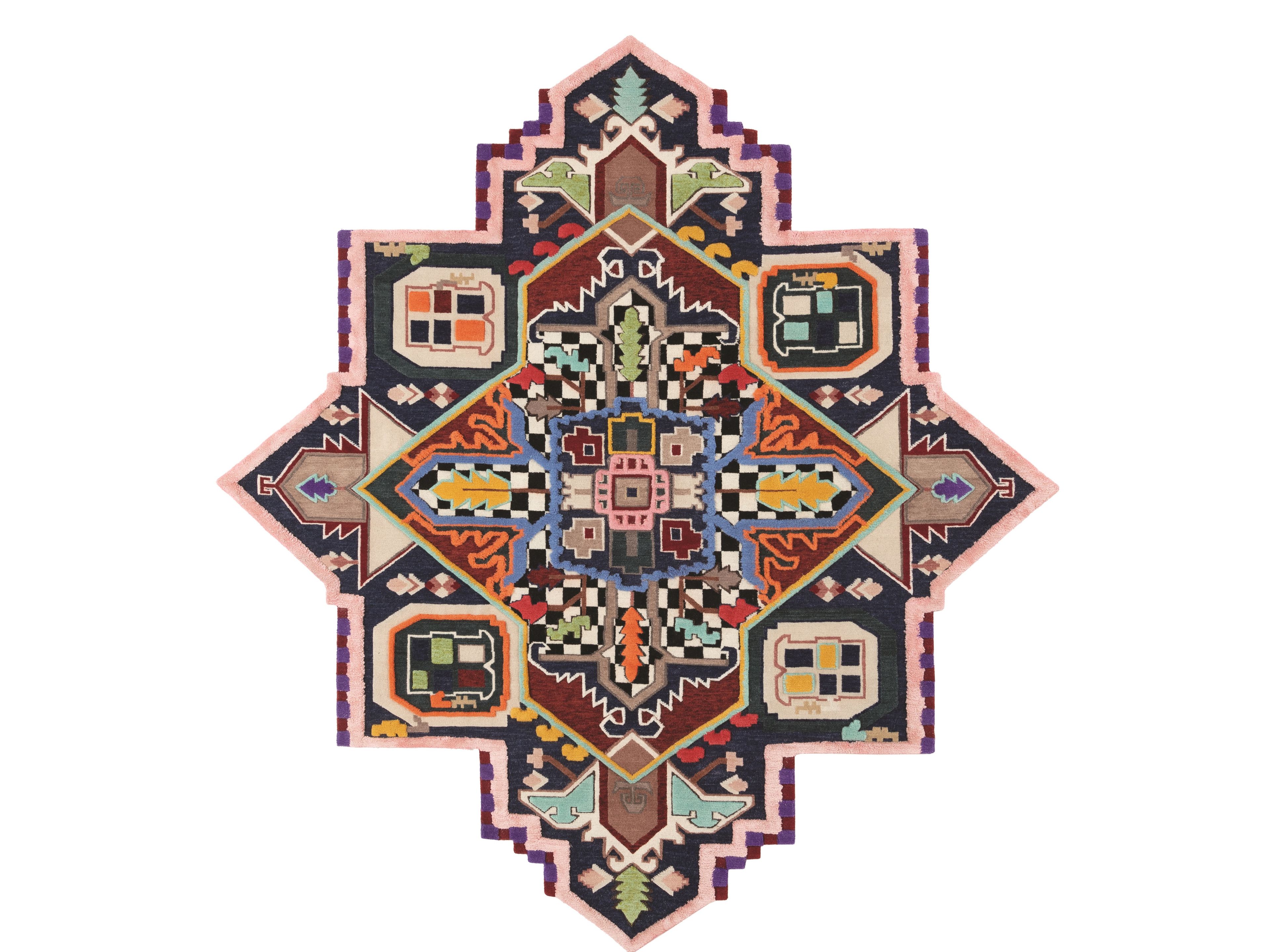 TABRIZ DESTROYER by cc-tapis - Tappeto fatto a mano su misura - 2
