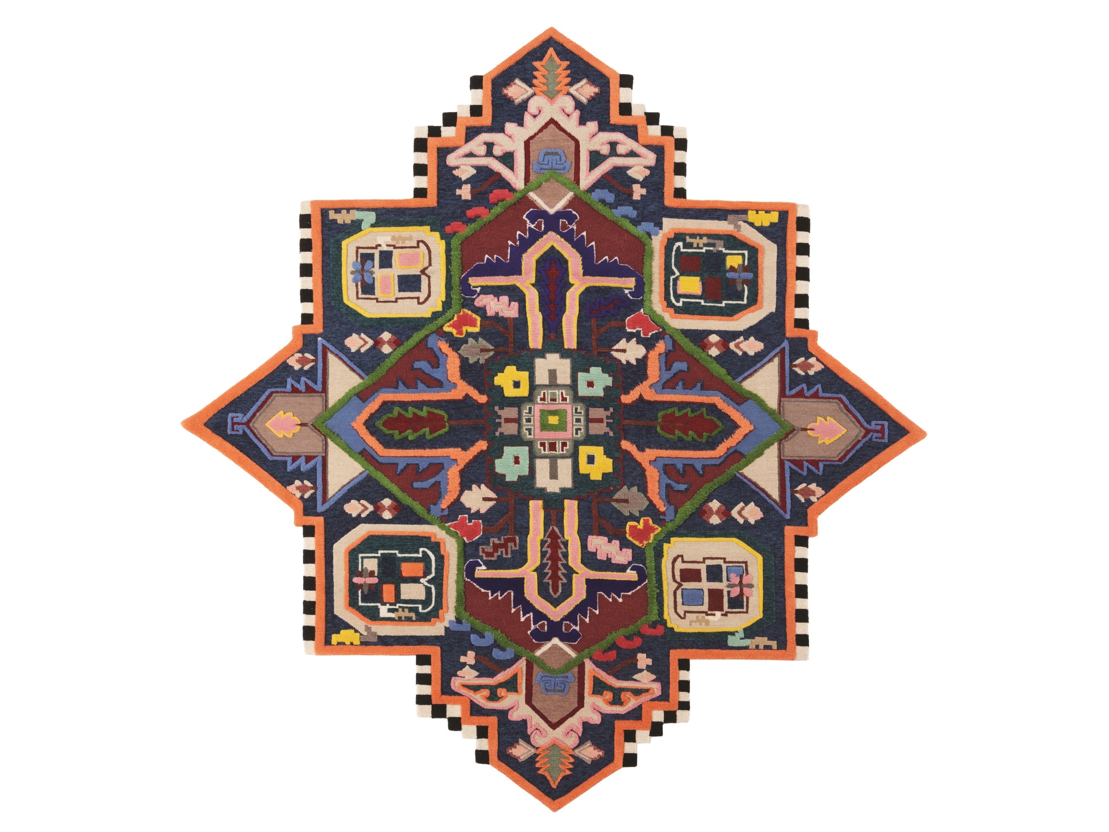 TABRIZ DESTROYER by cc-tapis - Tappeto fatto a mano su misura