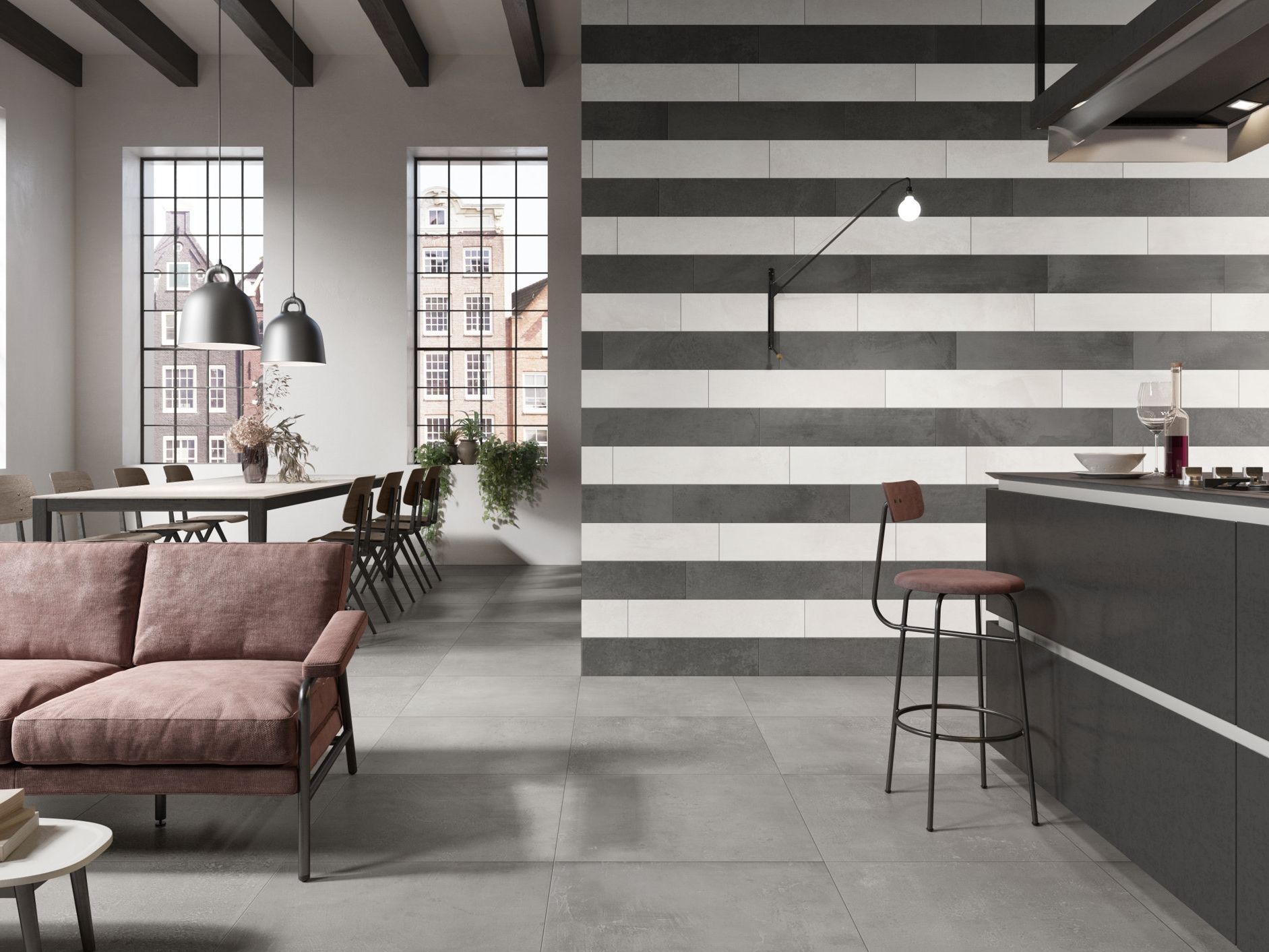 Wall/floor tiles with metal effect TERRA E METALLO By RAK Ceramics