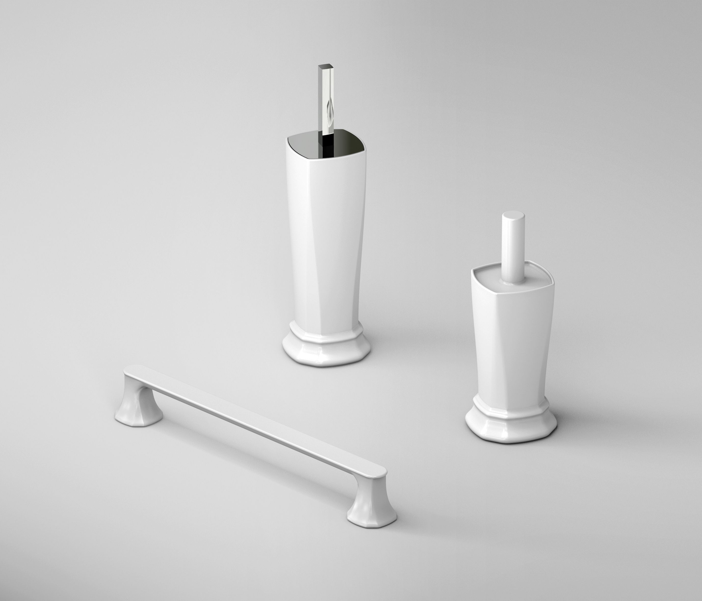 CIVITAS Towel rack Civitas Collection By Artceram design MENEGHELLO