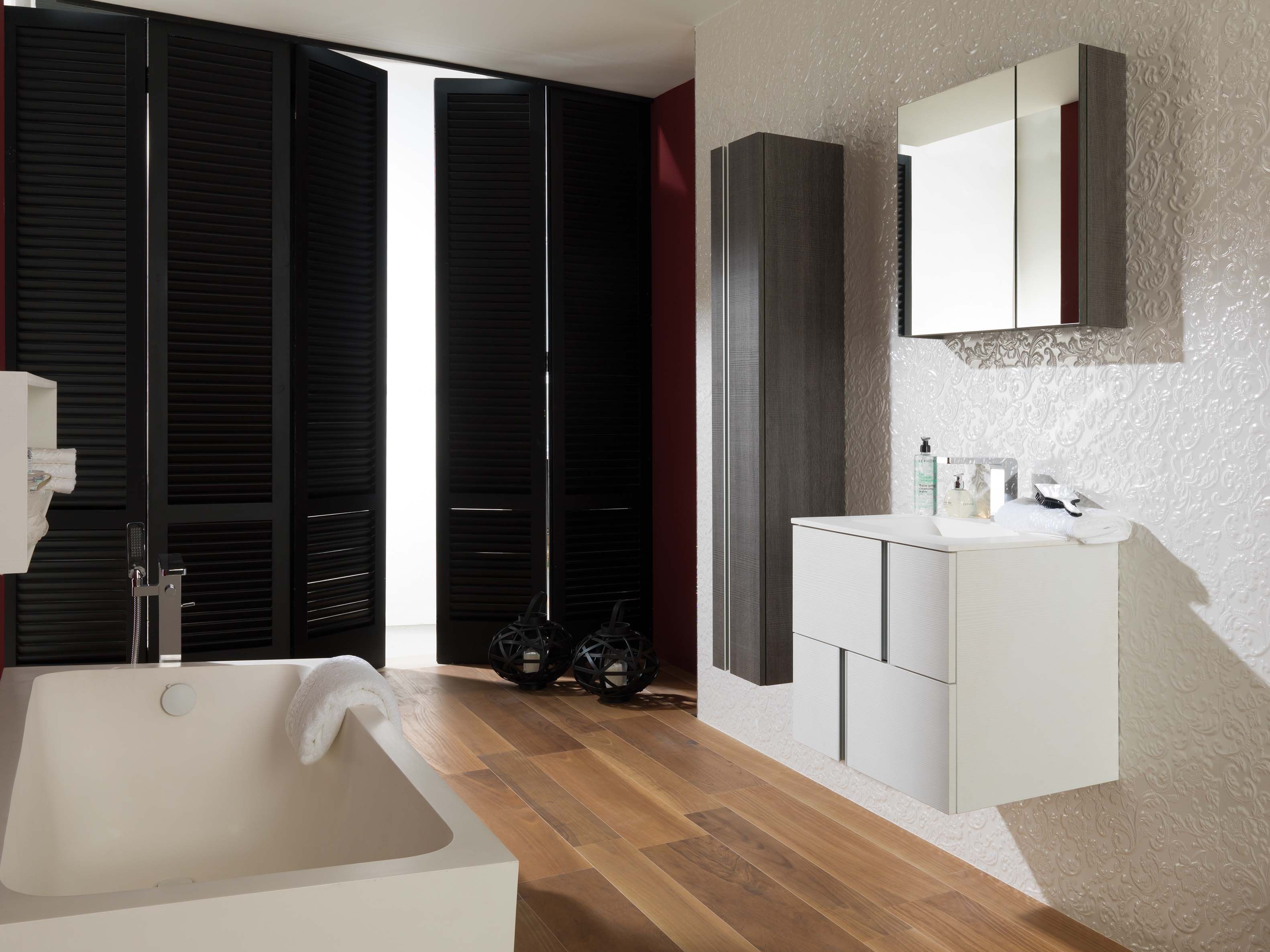 TRAVAT Vanity unit Sectional vanity unit By Porcelanosa