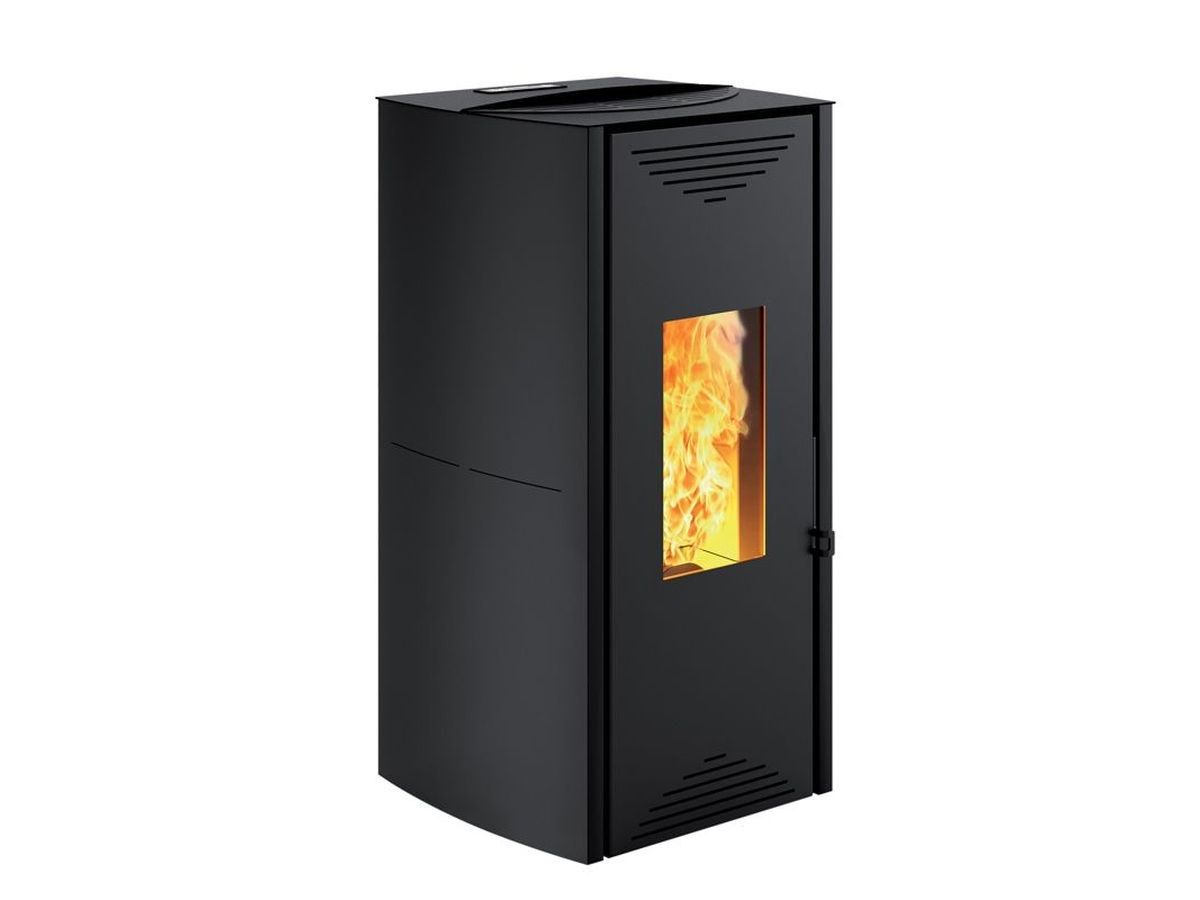 TUGA by CAMINETTI MONTEGRAPPA - Termostufa a pellet in acciaio - 4