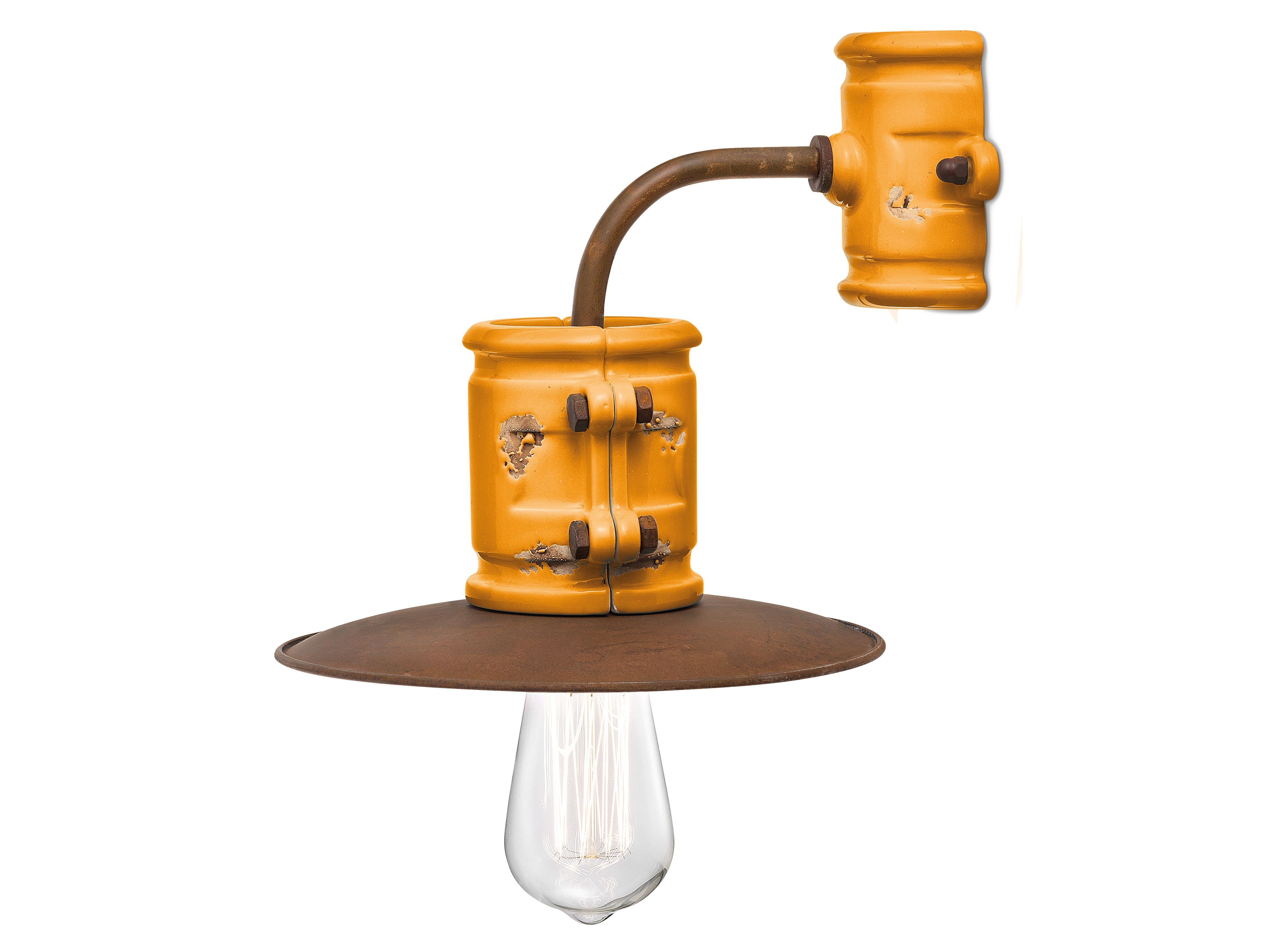 URBAN Ceramic materials wall light Urban Collection By FERROLUCE