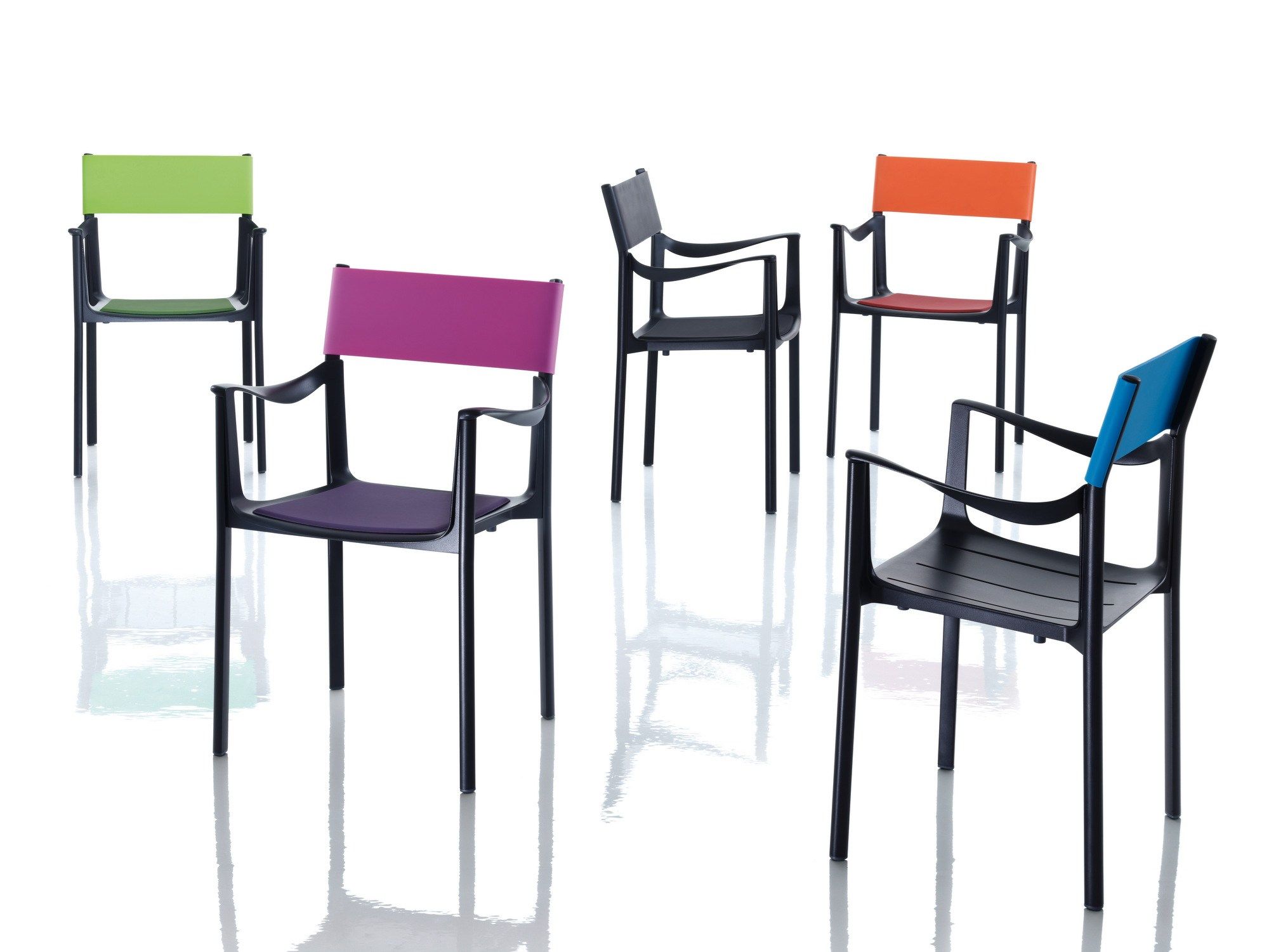 VENICE | Sedia by Magis - Sedia impilabile con braccioli - 2