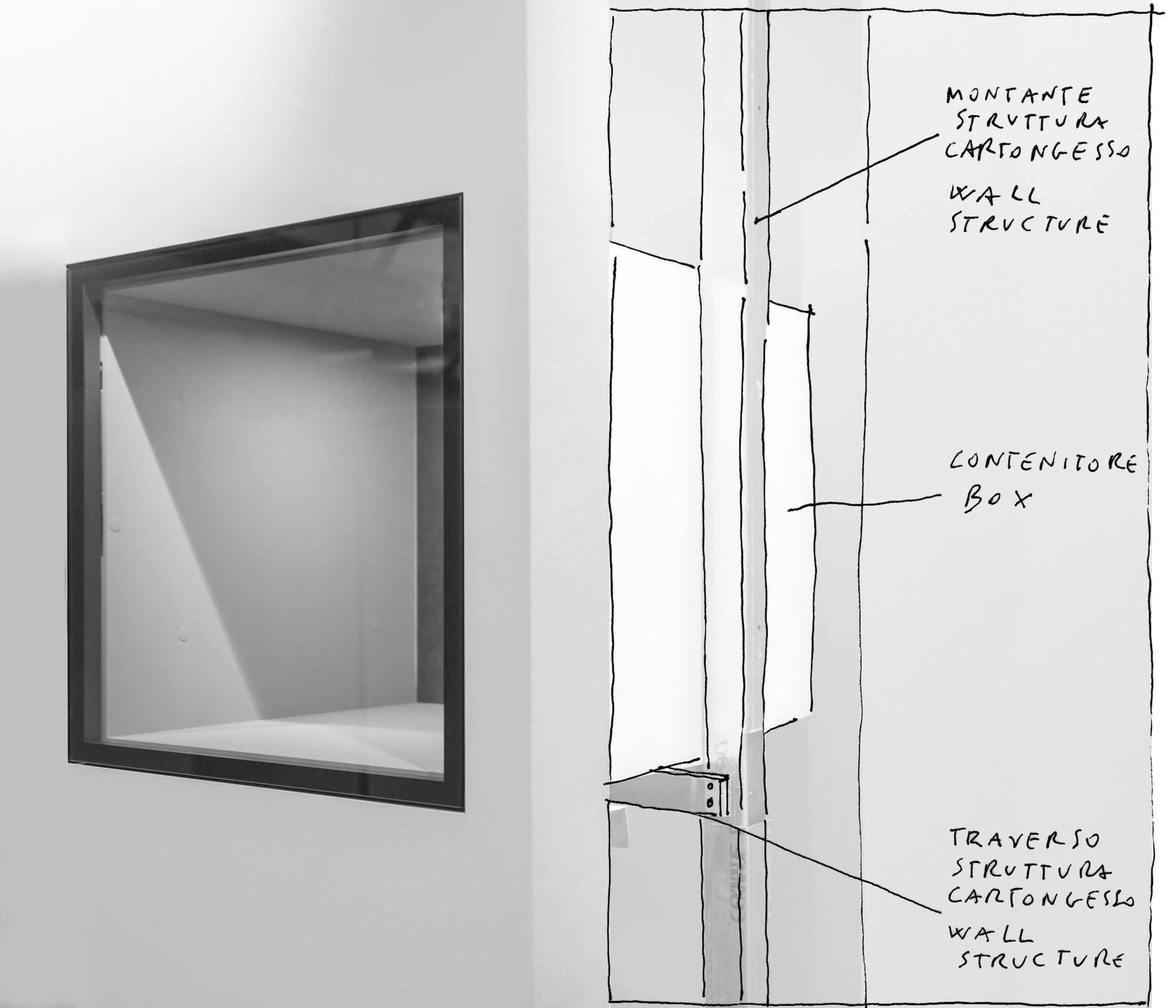 VTHECA by Viva Porte - Nicchia in alluminio e vetro - 9