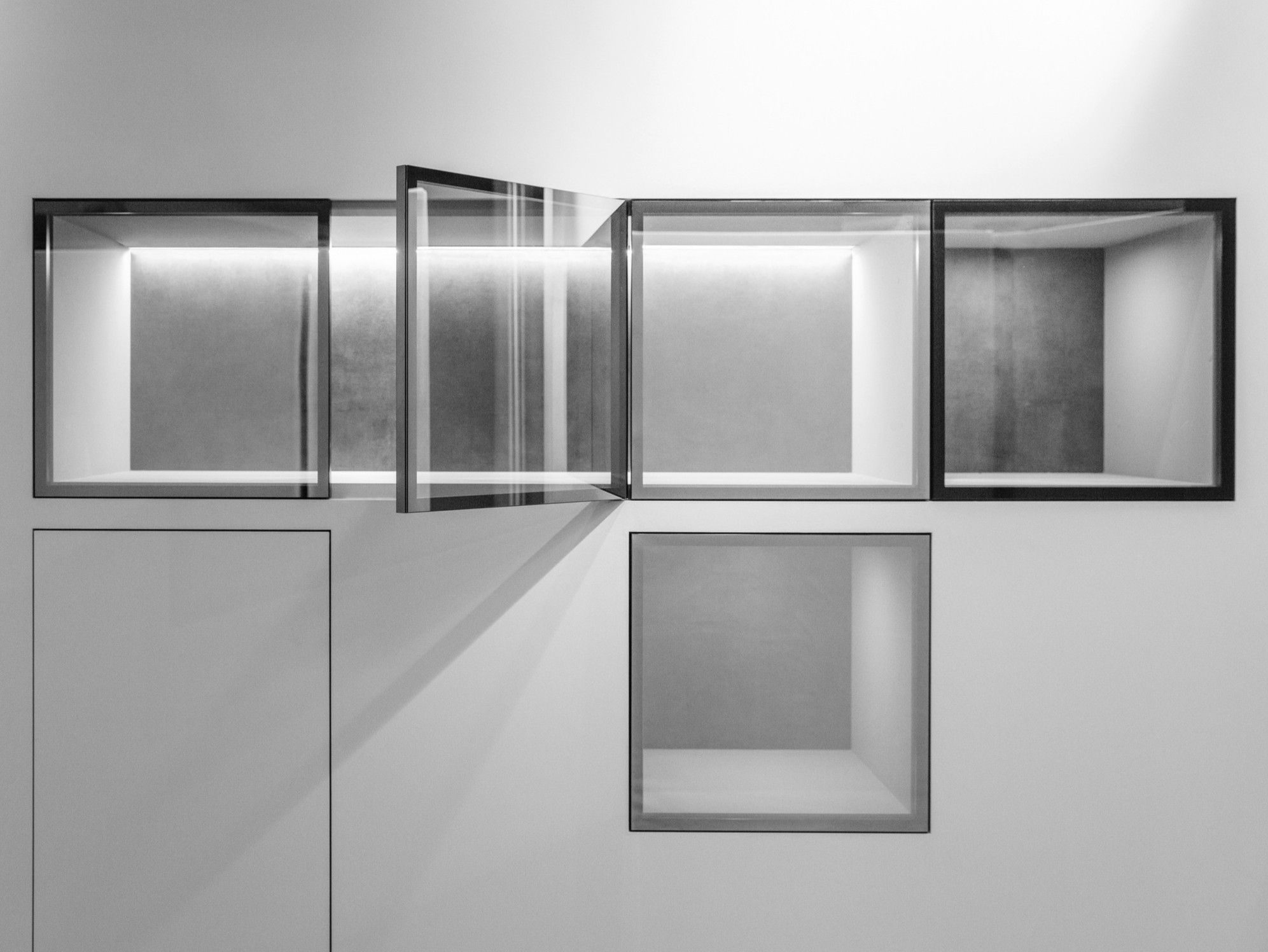 VTHECA by Viva Porte - Nicchia in alluminio e vetro