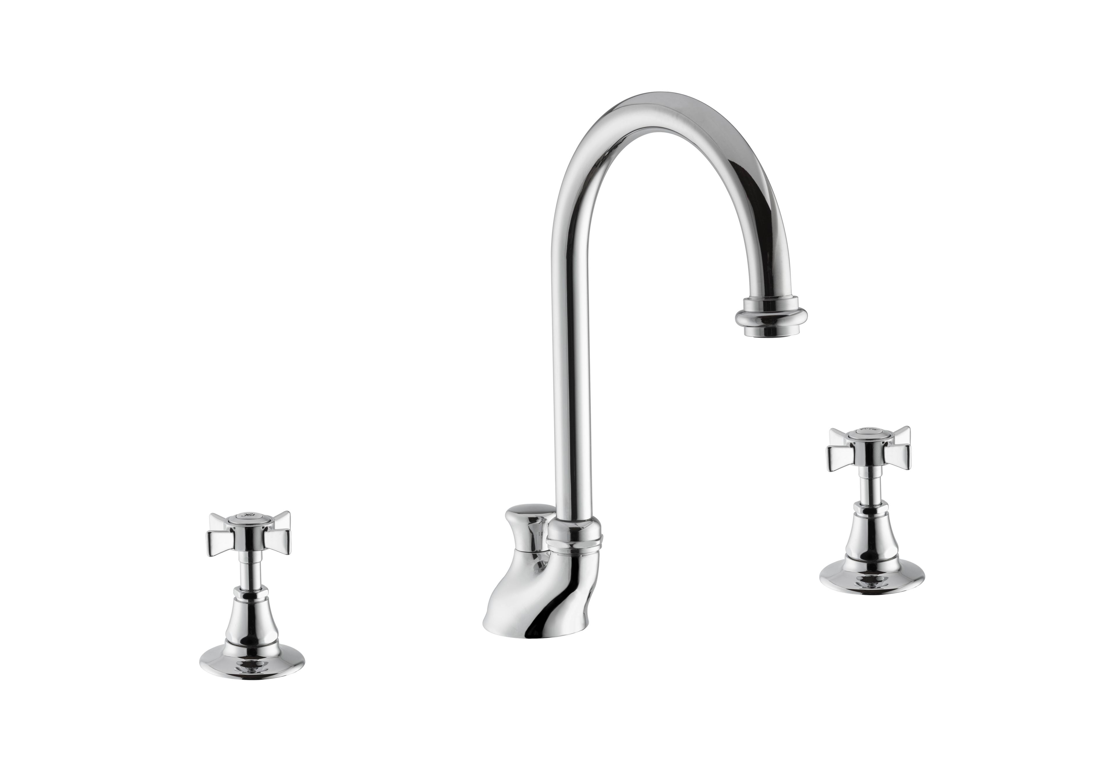 DAYTIME by newform - Rubinetto per lavabo a 3 fori da piano - 2