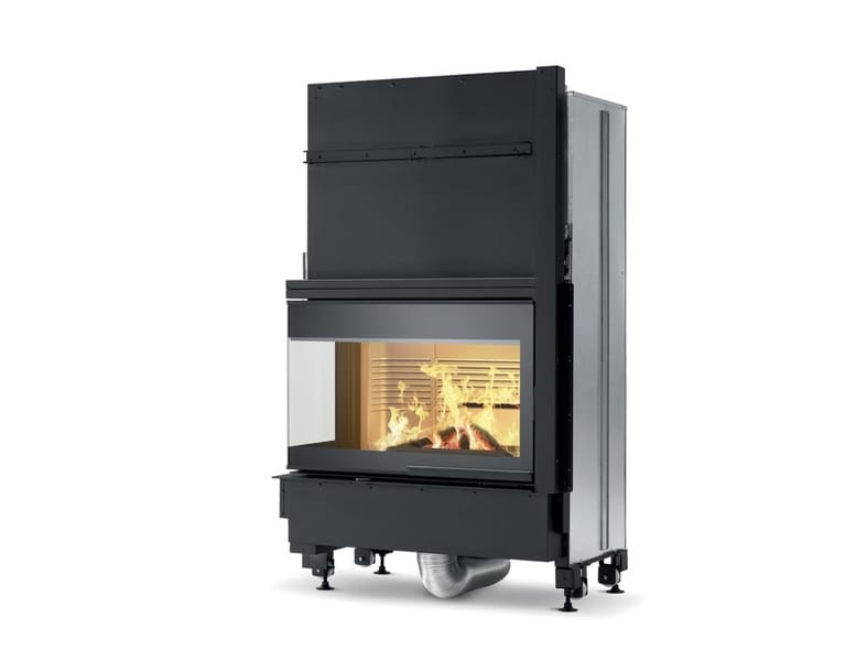 WT 86A by PALAZZETTI - Caminetto angolare a legna classe A+