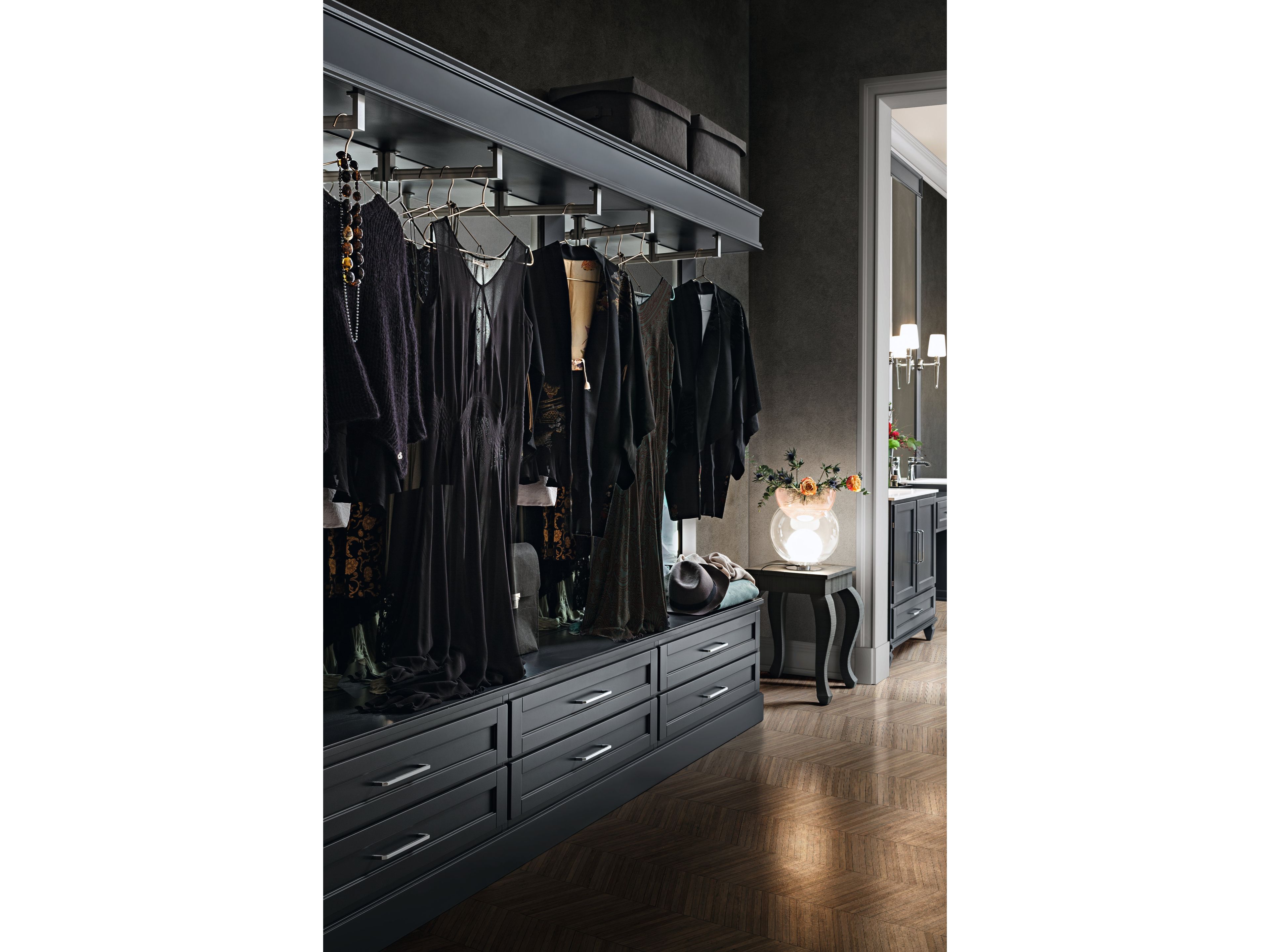 YORK 42 Wardrobe with drawers By Cerasa