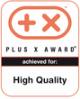 Plus X Award High Quality - Winner