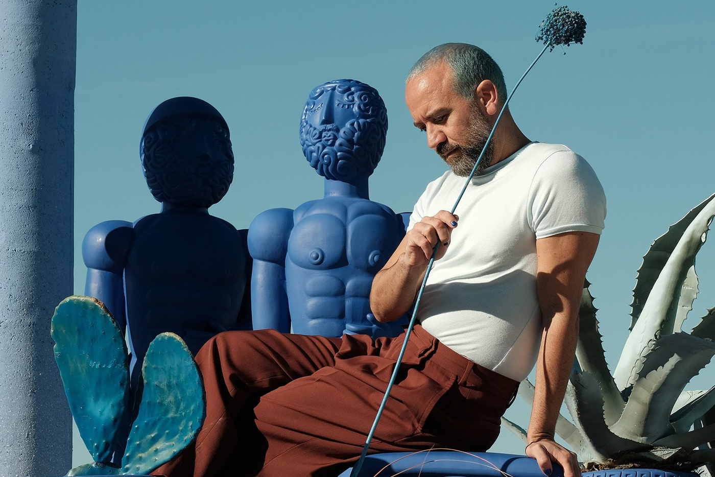 Seletti terracotta sculptures, lamps and vases by Antonio Aricò