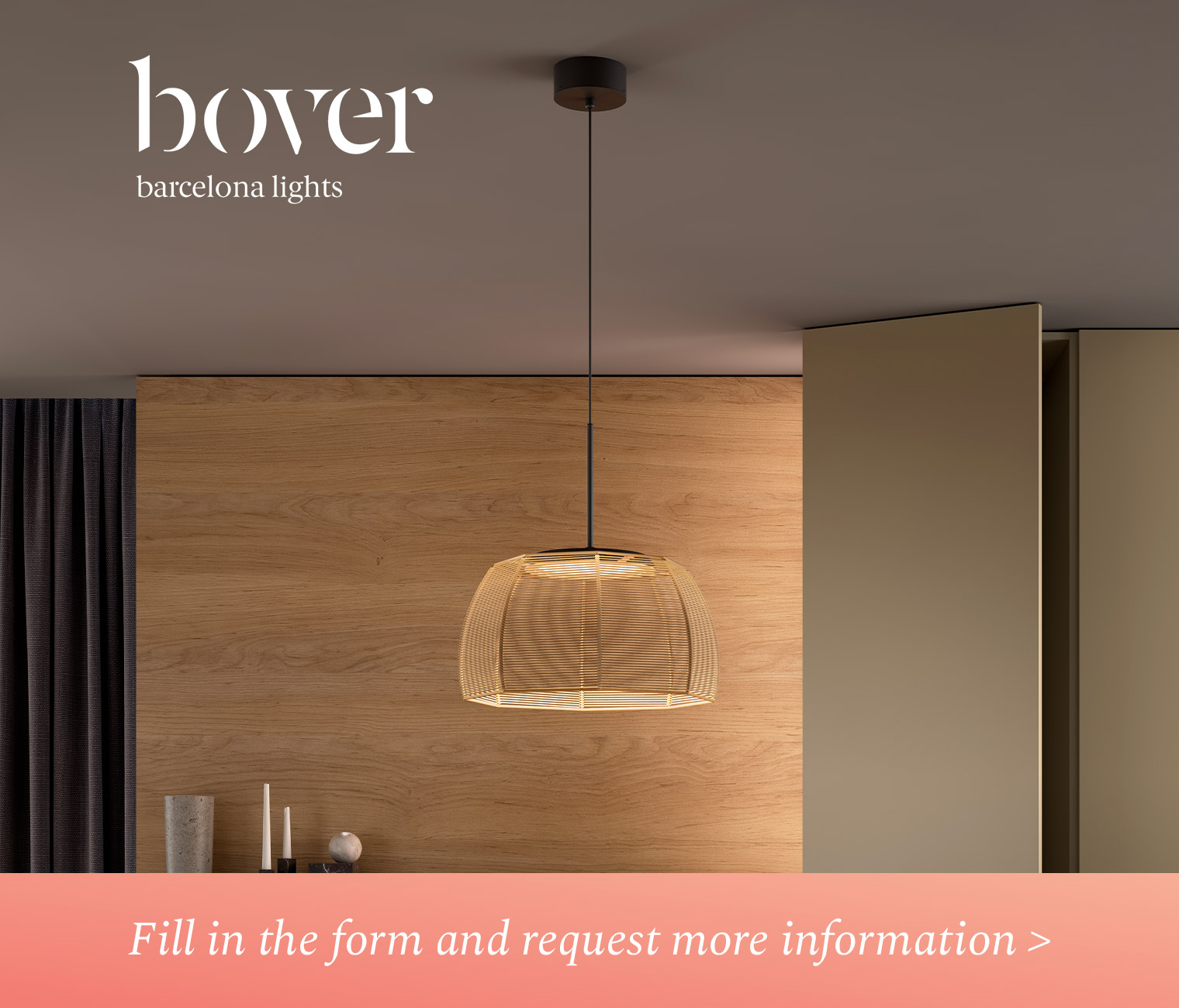 New Bover lighting collections: discover Tanit and Valentina