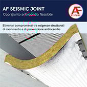 Coprigiunto antincendio flessibile AF Seismic Joint by AF Systems
