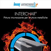 Pitture intumescenti Knauf per strutture metalliche: gamma Interchar