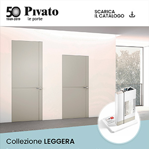 Porta priva di stipite e coprifilo Leggera by Pivato: scopri la promo