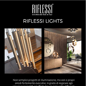 Riflessi Lights: luci poliedriche ispirate a pure forme geometriche