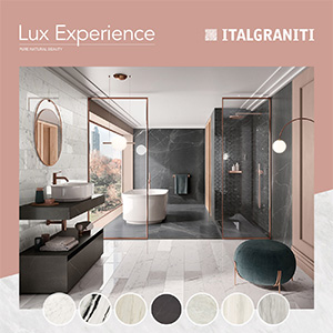 Effetto marmo per progetti unici, Lux Experience Italgraniti