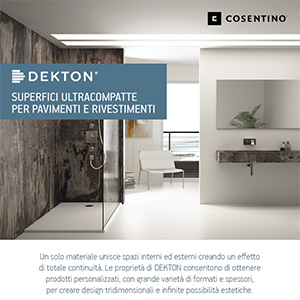 Superfici ultracompatte Dekton: infinite soluzioni creative per pavimenti e pareti
