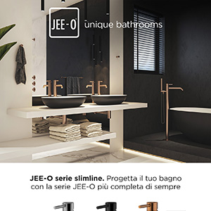 Progetta il tuo bagno con la serie slimline di JEE-O