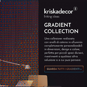 Maglie decorative in alluminio anodizzato di Kriskadecor