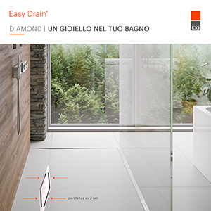 Nuovo scarico doccia Diamond by Easy Drain