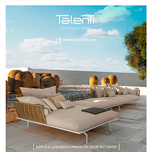 Talenti outdoor living: collezione Cruise