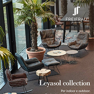 Nuove sedute indoor e outdoor Freifrau: scopri Leyasol