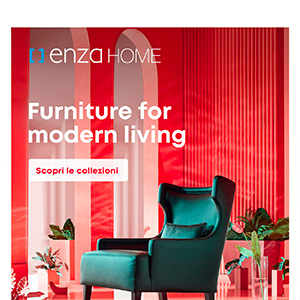 Arredi per un living moderno: Enza Home