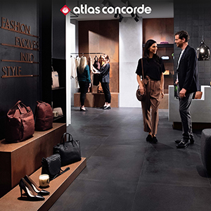 Blaze, rivestimenti in ceramica effetto metallo by Atlas Concorde
