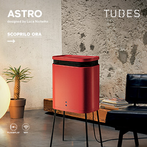 Astro by Tubes: termoventilatore, purificatore d'aria e complemento d'arredo