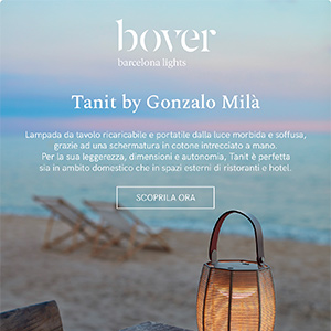 Bover, lampada da tavolo LED portatile e ricaricabile: scopri Tanit