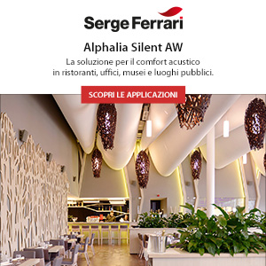 Vele acustiche Serge Ferrari: design, leggerezza e protezione solare