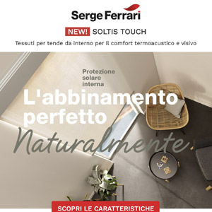 Schermatura solare e comfort acustico: Soltis Touch, la novit� by Serge Ferrari