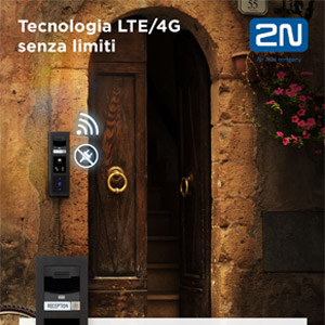 Il primo citofono al mondo LTE/4G: 2N LTE Verso