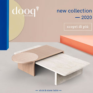 DOOQ, collezione arredi 2020: mix di vibrazioni retr� con trame e tonalit� naturali