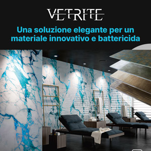 Lastre decorative Vetrite: eleganti ed antibatteriche