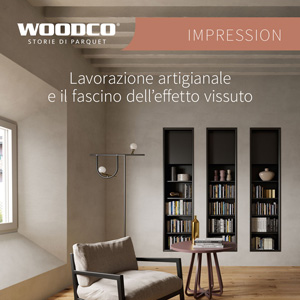 Parquet Woodco Impression: artigianato e design
