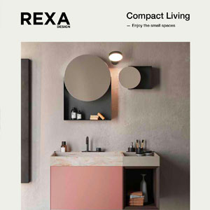Collezione bagno Rexa Design per piccoli spazi