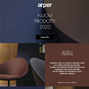 Nuove Collezioni Arper 2020