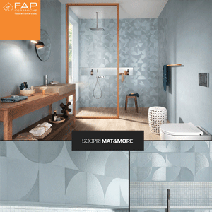 Mat&More: rivestimenti in pasta bianca effetto 3D by FAP Ceramiche