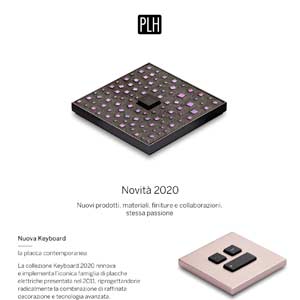 Placche decorative PLH anche con protezione antibatterica