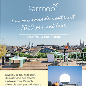 Fermob, i nuovi arredi contract 2020 per l'outdoor