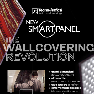 Pannello decorativo flessibile Tecnografica New Smart Panel
