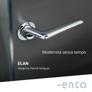 Nuova maniglia Ento: Elan by Patrick Norguet