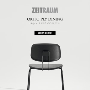 Sedia Okito Ply Dining Zeitraum: l'eleganza dell'essenziale