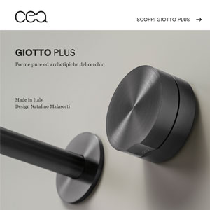 Miscelatori monocomando ispirati al cerchio: Giotto Plus by CEADESIGN