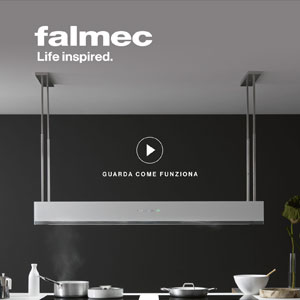 Le uniche cappe che sanificano l'aria: Falmec E.ion System