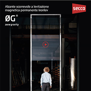 Alzante scorrevole a levitazione magnetica permanente Secco Sistemi