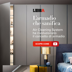 L'armadio che sanifica: Lema Air Cleaning System